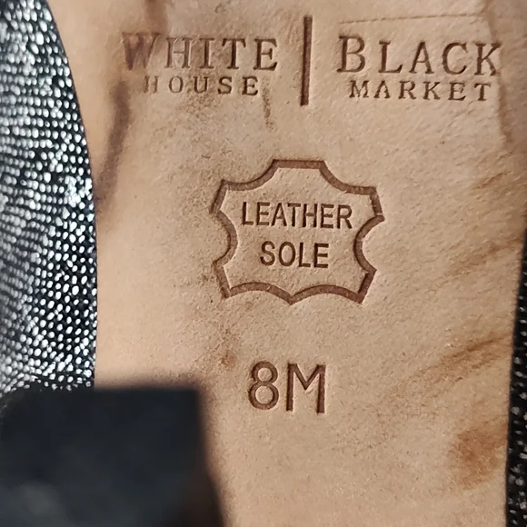 White House Black Market peep toe heels - Picture 8 of 11